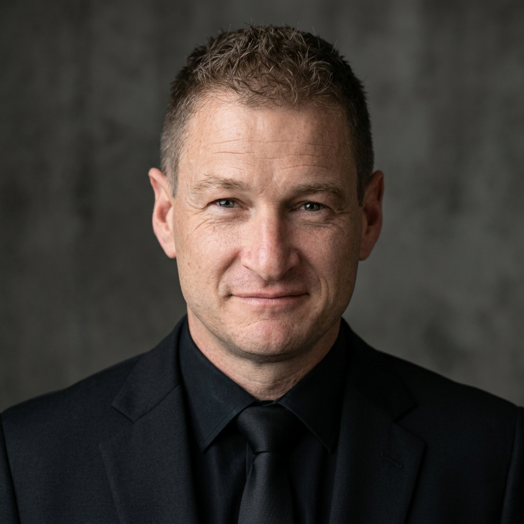 Ian Bann portrait, AI-driven SEO strategist specialising in AI visibility and search behaviour analysis